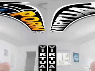 PORNO VIRTUAL - Bruneta Sadie Pop îți deservește BBC în realitate virtuală #POV