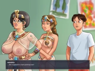 Summertime Saga - Cookie Jar - Numai toate scenele de sex - Annie și directorul #2 Partea 12